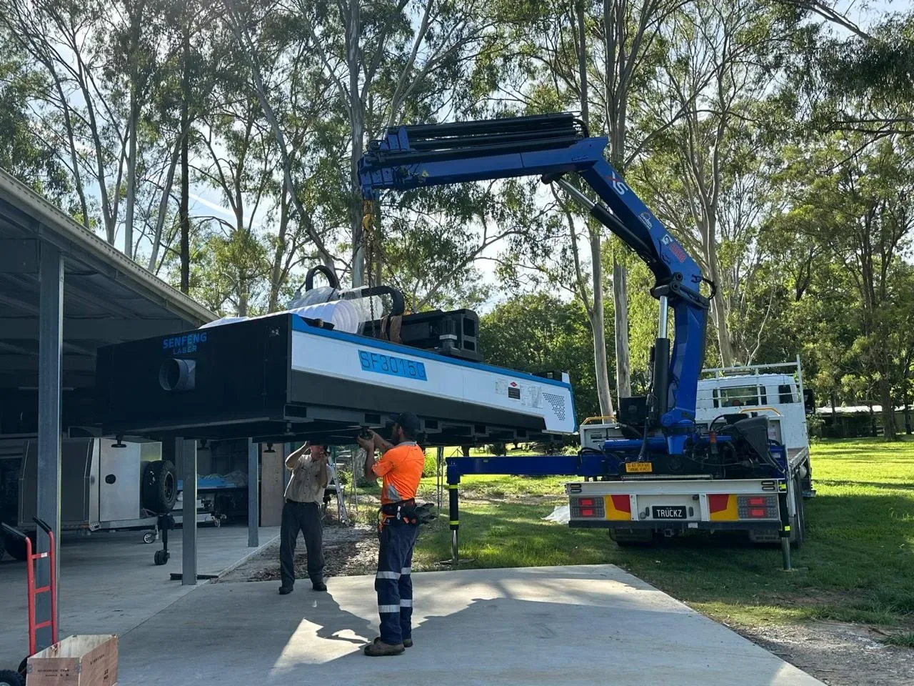 Central Crane Trucks job 9