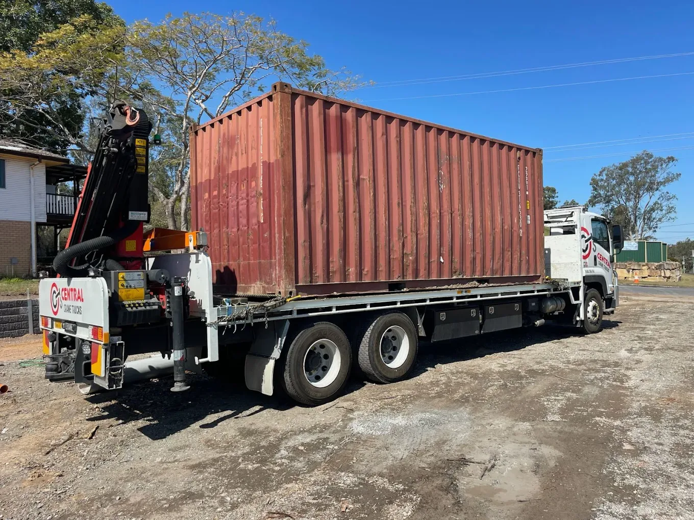 Central Crane Trucks job 1