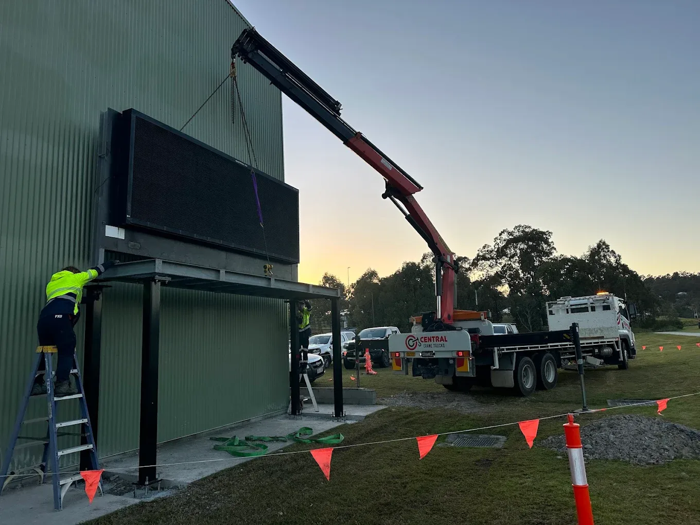 Central Crane Trucks job 33