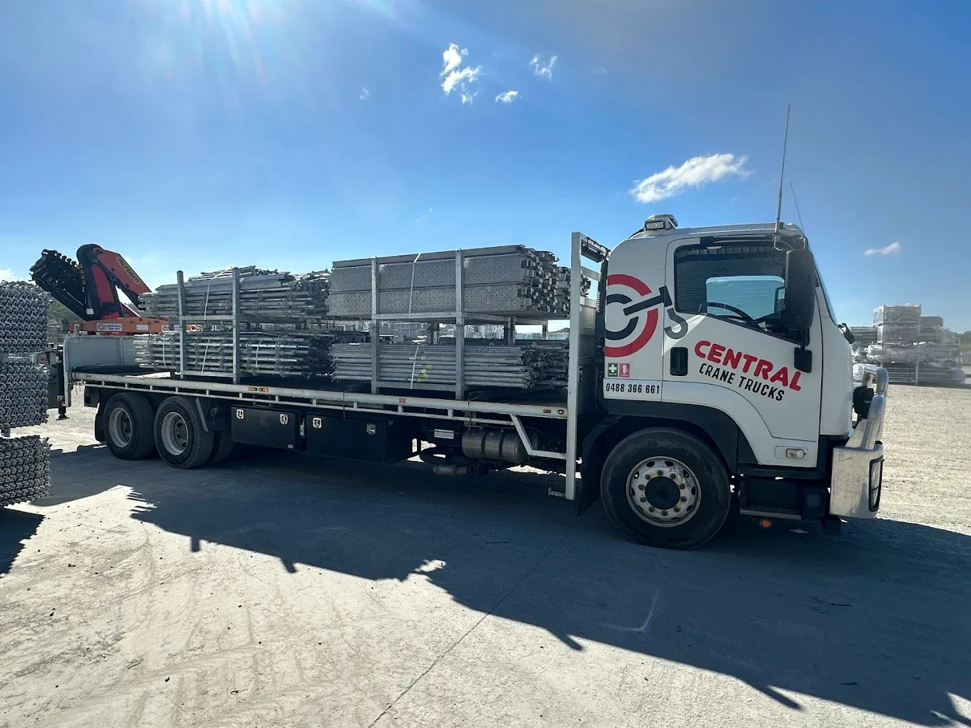 Central Crane Trucks job 34