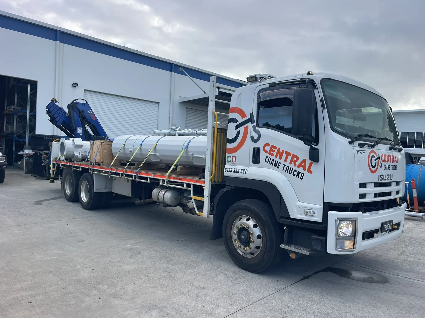 Central Crane Trucks job 32