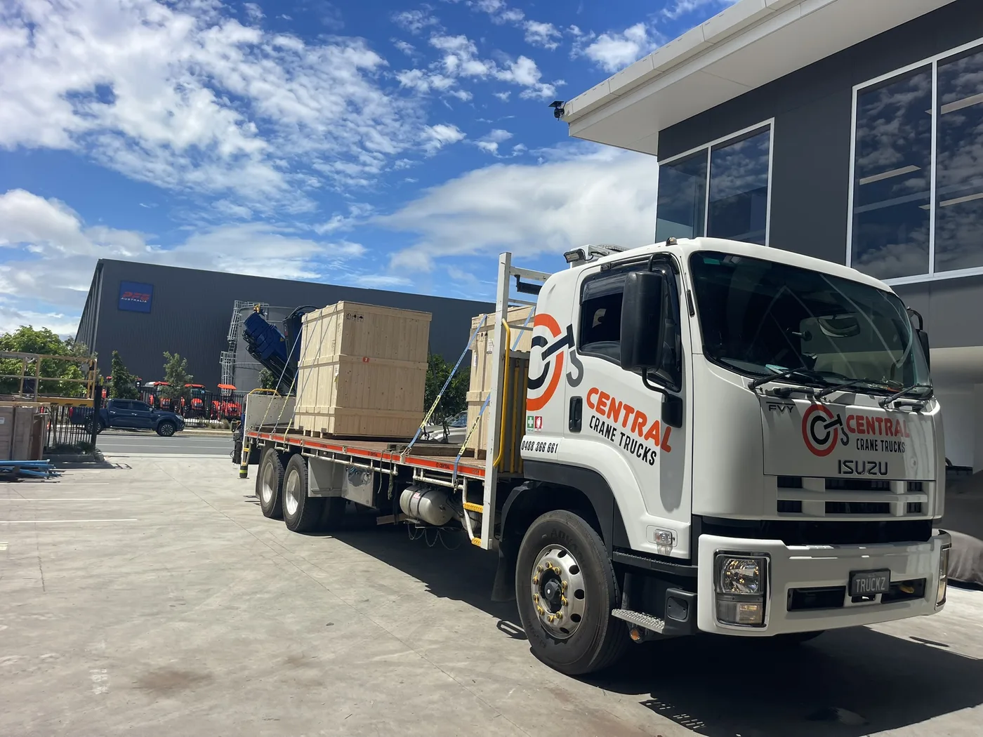 Central Crane Trucks job 29
